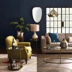 Dunelm Pimlico Antique Brass Drinks Trolley -Furniture Store 1000081972 alt02