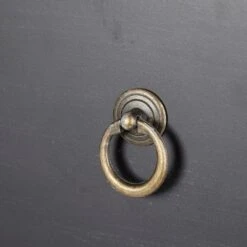 Dunelm Hanna 2 Drawer & 1 Door Chest, Black -Furniture Store 1000106945 alt04