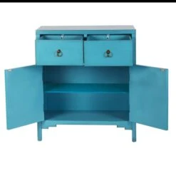 Dunelm Hanna Teal Chest -Furniture Store 1000114456 alt02