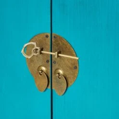 Dunelm Hanna Teal Chest -Furniture Store 1000114456 alt05