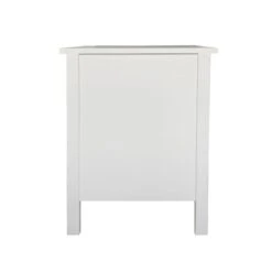 Dunelm Samira 1 Door & 1 Drawer Chest, White -Furniture Store 1000133599 alt04