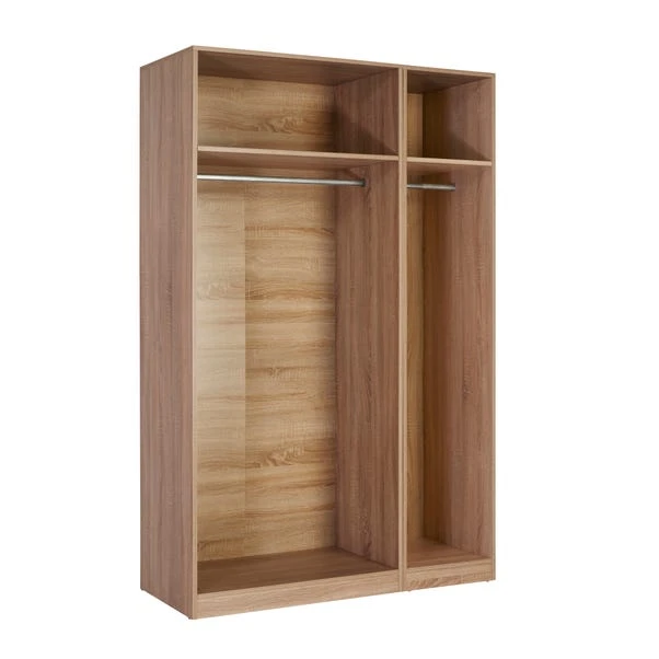 Harmony Holborn Triple Wardrobe, Mirrored 4 Harmony Holborn Triple Wardrobe, Mirrored - Image 2