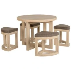 Seconique Cambourne Stowaway Dining Set -Furniture Store 1000141231 alt02