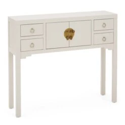Dunelm Hanna Oyster Console Table -Furniture Store 1000146594 alt02