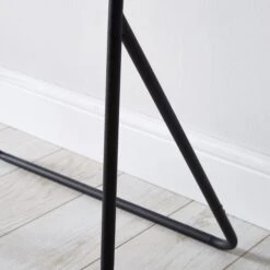 Dunelm Metal Black Clothes Rail -Furniture Store 1000147159 alt02