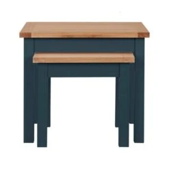 Dunelm Bromley Blue Nest Of Tables -Furniture Store 1000152514 alt02