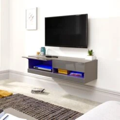GFW Galicia 120cm LED Wall TV Unit -Furniture Store 1000156240 alt02