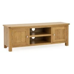 Dunelm Bromley Wide TV Unit Oak -Furniture Store 1000157737 alt03