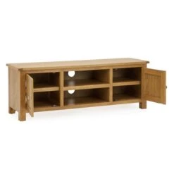 Dunelm Bromley Wide TV Unit Oak -Furniture Store 1000157737 alt04