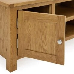 Dunelm Bromley Wide TV Unit Oak -Furniture Store 1000157737 alt05