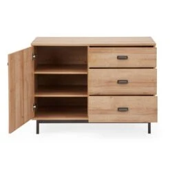 Dunelm Fulton Oak Effect Small Sideboard -Furniture Store 1000157785 alt02