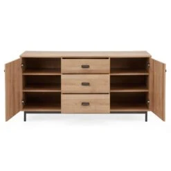 Dunelm Fulton Oak Effect Large Sideboard -Furniture Store 1000157788 alt02