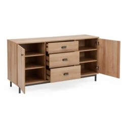 Dunelm Fulton Oak Effect Large Sideboard -Furniture Store 1000157788 alt04