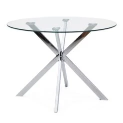 Dunelm Lumia Glass Round Table 10 Dunelm Lumia Glass Round Table -Furniture Store 1000157901 alt02
