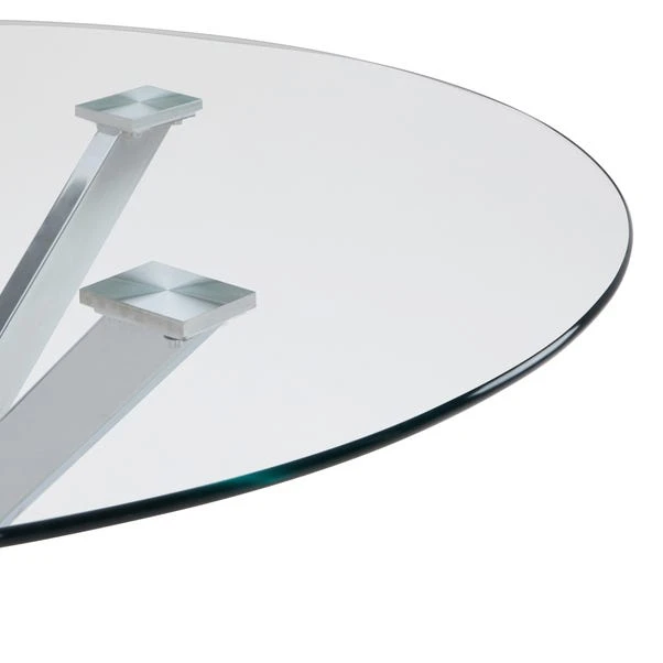 Dunelm Lumia Glass Round Table 7 Dunelm Lumia Glass Round Table - Image 5