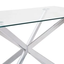 Dunelm Lumia Glass Dining Table -Furniture Store 1000157902 alt03