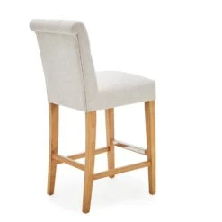 Dunelm Newbury Bar Stool Natural Linen 13 Dunelm Newbury Bar Stool Natural Linen -Furniture Store 1000157975 alt04