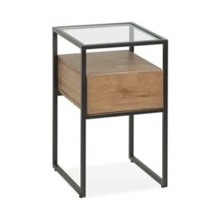 Dunelm Dillon Side Table Oak 10 Dunelm Dillon Side Table Oak -Furniture Store 1000162426 alt02