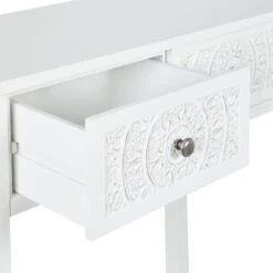 Dunelm Samira 2 Drawer Dressing Table, White 10 Dunelm Samira 2 Drawer Dressing Table, White -Furniture Store 1000162526 alt03