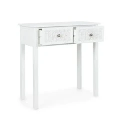 Dunelm Samira 2 Drawer Dressing Table, White 11 Dunelm Samira 2 Drawer Dressing Table, White -Furniture Store 1000162526 alt04