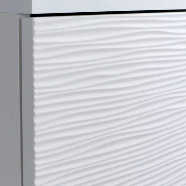 Lloyd Pascal White Wave Tall Cabinet 5 Lloyd Pascal White Wave Tall Cabinet - Image 3
