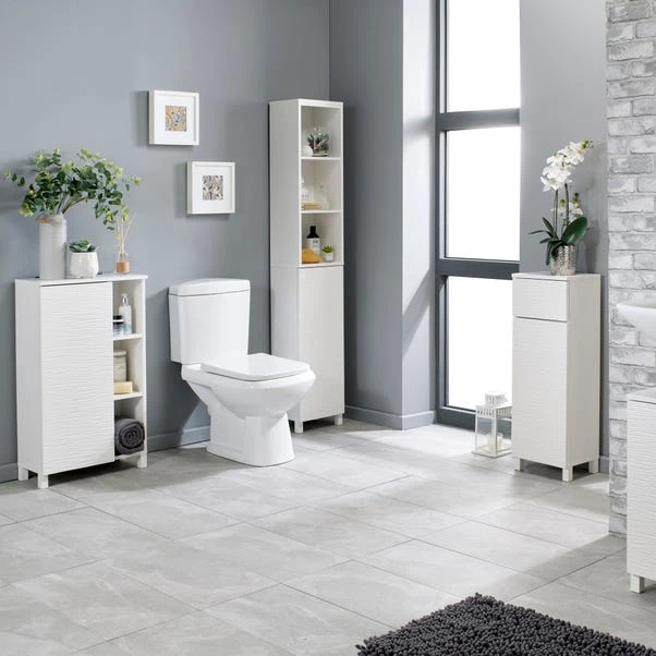 Lloyd Pascal White Wave Tall Cabinet 8 Lloyd Pascal White Wave Tall Cabinet - Image 6