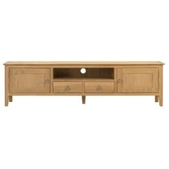 Julian Bowen Cotswold Widescreen TV Unit -Furniture Store 1000169298 alt02