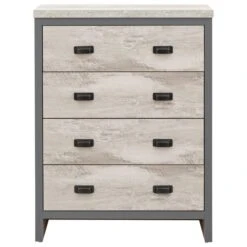 GFW Boston 4 Piece Bedroom Set, Grey -Furniture Store 1000169416 alt05