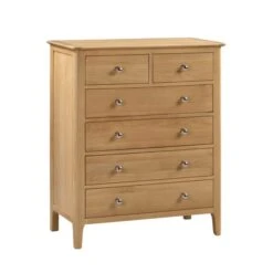 Julian Bowen Cotswold 6 Drawer Chest, Oak 9 Julian Bowen Cotswold 6 Drawer Chest, Oak -Furniture Store 1000169820 alt02