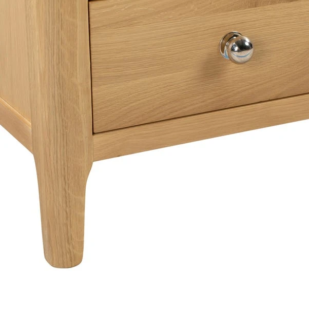 Julian Bowen Cotswold 6 Drawer Chest, Oak 6 Julian Bowen Cotswold 6 Drawer Chest, Oak - Image 4