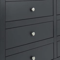 Julian Bowen Radley 6 Drawer Chest, Dark Grey & Pine -Furniture Store 1000169858 alt04