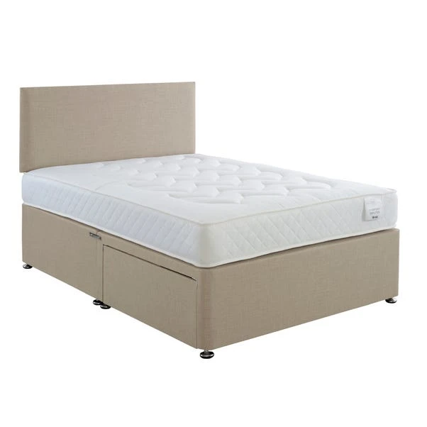 Dunelm Comfort Divan Bed With Mattress 4 Dunelm Comfort Divan Bed With Mattress - Image 2