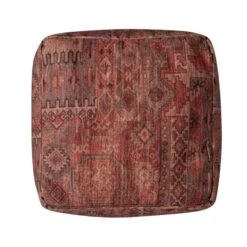 Dunelm Global Ara Pouffe -Furniture Store 1000184756 alt02