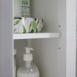 Lloyd Pascal Palermo Cane White Single Door Cabinet -Furniture Store 1000185509 alt02