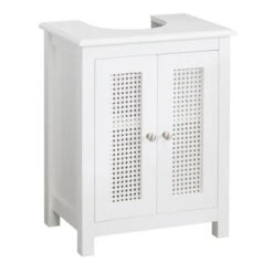 Lloyd Pascal Palermo Cane White Undersink Unit -Furniture Store 1000185510 alt05
