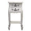 Dunelm Toulouse 2 Drawer Bedside Table -Furniture Store 30117483