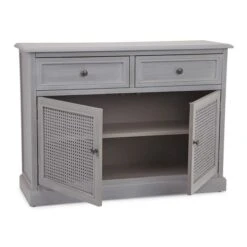 Dunelm Lucy Cane Grey Small Sideboard -Furniture Store 30267547 alt05