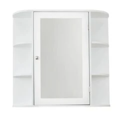 Lloyd Pascal Verona White Mirror Cabinet