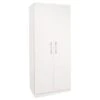 Harmony Acton Double Wardrobe, White -Furniture Store 30424018