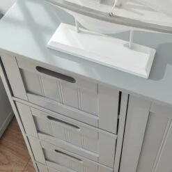 GFW Grey Shaker Bathroom Unit -Furniture Store 30488512 alt03