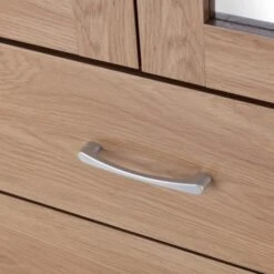 Seconique Charles Triple Wardrobe, Mirrored -Furniture Store 30520333 alt02