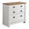 Seconique Ludlow 4 Drawer Chest -Furniture Store 30541730