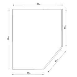 Harmony Angel Corner Wardrobe, White -Furniture Store 30541765 alt09