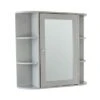 Lloyd Pascal Verona Grey Mirror Cabinet -Furniture Store 30553845