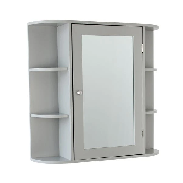 Lloyd Pascal Verona Grey Mirror Cabinet 3 Lloyd Pascal Verona Grey Mirror Cabinet