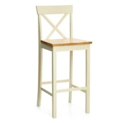Dunelm Salisbury Bar Stool Cream
