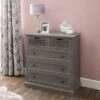 Dunelm Lucy Cane 5 Drawer Chest -Furniture Store 30564783