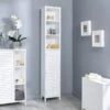 Lloyd Pascal White Tuscany Tall Cabinet -Furniture Store 30615877