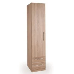 Harmony Holborn Single 2 Drawer Wardrobe