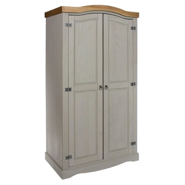 Seconique Corona Double Wardrobe, Pine 3 Seconique Corona Double Wardrobe, Pine